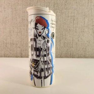 BNWT Starbucks + Emily in Paris Limited Collection Asia White SS 12oz Tumbler